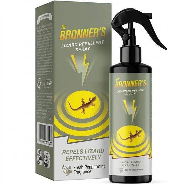Dr.Bronner's Herbal Lizard Repellent Spray for Home Kitchen Bathroom Non Toxic