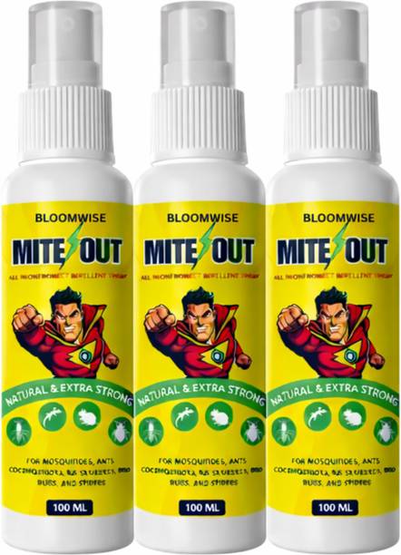 BLOOMWISE Mite out spray natural spray keep mosquitos out
