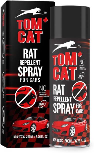 टॉमकैट शैडो Rat Repellent Spray for Car Highly Effective, Leak Free Repellent Easy to Spray