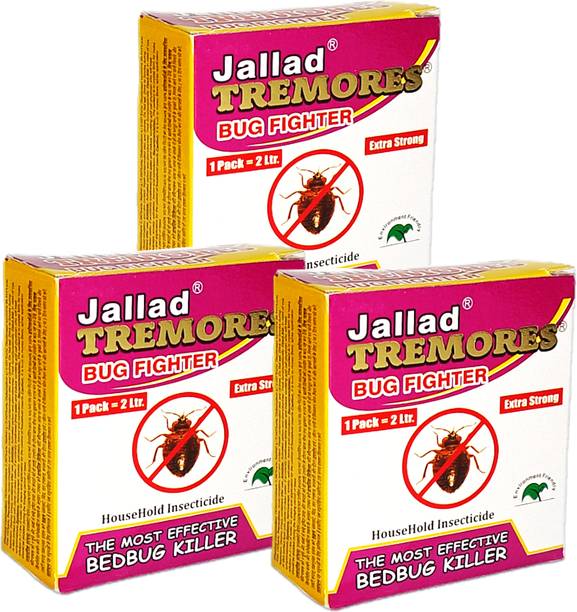 Jallad TREMORES BUG FIGHTER Bed Bug Killer - Pest Control 30 gms (Pack of Three)