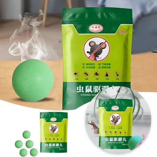 LootZoo Non-Toxic Rat Repellent Pills | Herbal Formula | Effective Rodent
