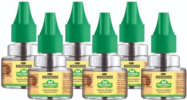moschoo natural mosquito repellent vaporizer 6 refills