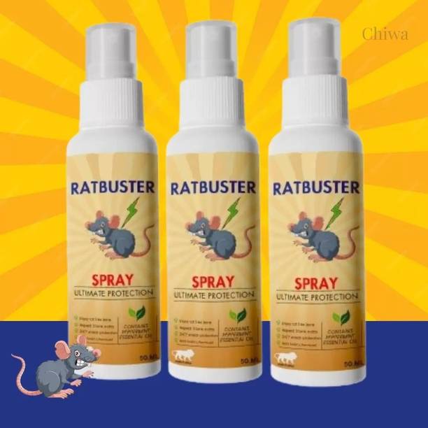 CHIWA Rat Buster Spray with Fast-Acting Formula to Prevent Attacks