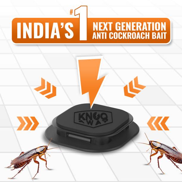 Knoq Away Cockroach Bait Station (Pack of 6)