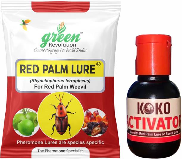 Green Revolution Pheromone Lure For Red Palm Weevil (Rhynchophorus ferrugineus) Pack of 2