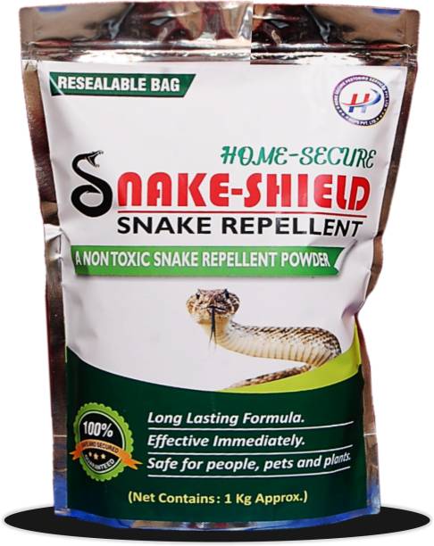 Home-Secure Snake-Shield Snake Repellent Powder, Natural, Non-Toxic, Eco-Friendly, Pet Safe
