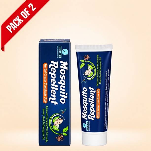 Biolife Technologies Botanical Oil Mosquito Repellent Cream for Outdoor Use