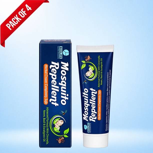 Biolife Technologies Herbal Mosquito Repellent Cream with Neem Oil