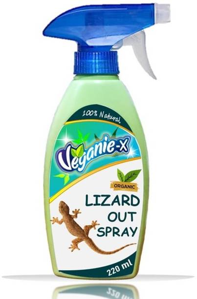 Veganie -x Lizard Out Natural Lizard Repellent Spray, Herbal Non-Toxic Lizard Repellent