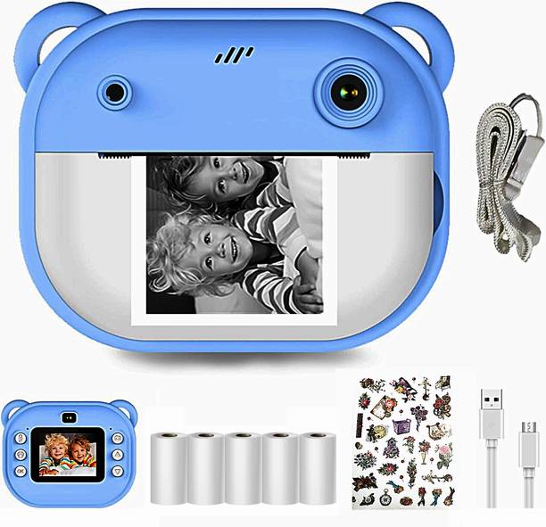 Prime Assure Mini Digital Camera Instant Photo Print Camera for Kids Children Polaroid Camera, 48MP Mini Printer Instant Camera