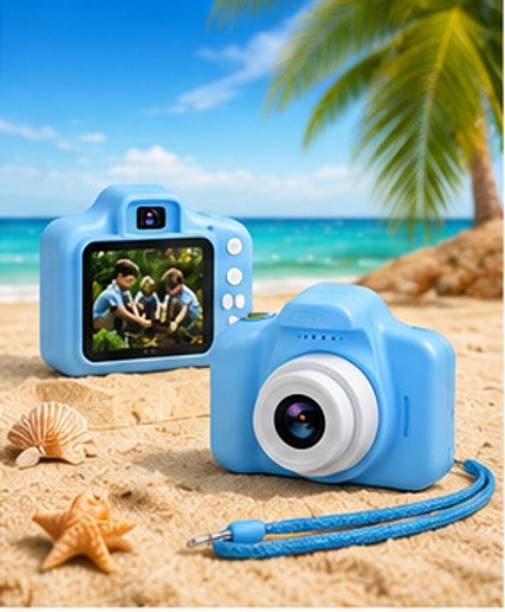 Singhttraders Camera Toy Cartoon Kids Digital Camera | HD Photography & Video Re