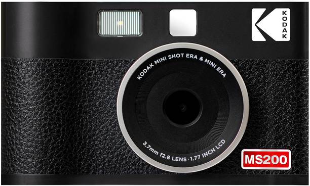KODAK Mini Shot 2 ERA 4PASS 2 in 1 Camera and Photo Printer (Initial 8Sheets+60Sheets) Instant Camera