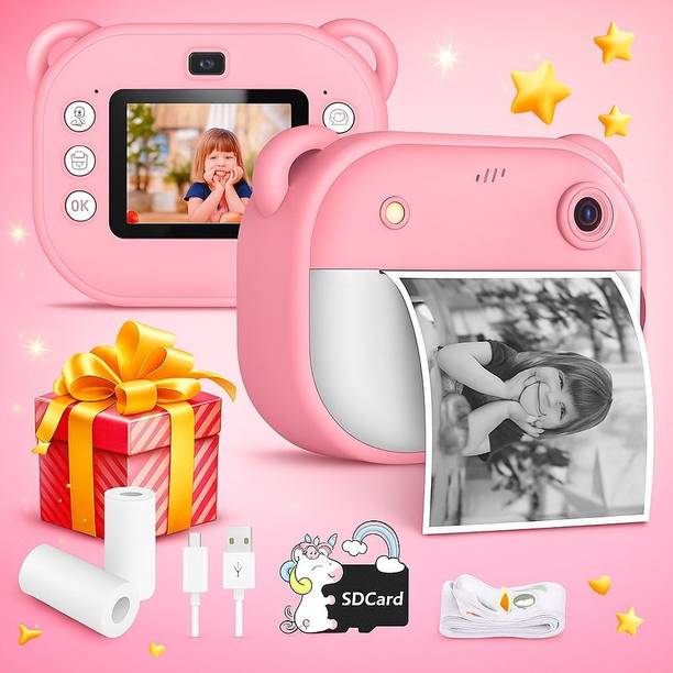 Revanta Enterprise 1 The New Mini Camera Instant Printer – Capture & Print Photos Instantly Instant Camera