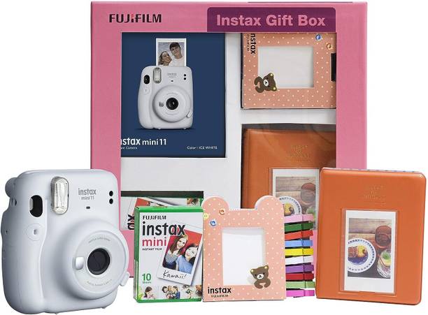 FUJIFILM Analog Mini 11 gift box - White Instant Camera