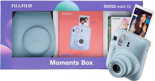 FUJIFILM Instax Mini 12 Moments Box (20 Shot, Carry Case & Bunting) Instant Came