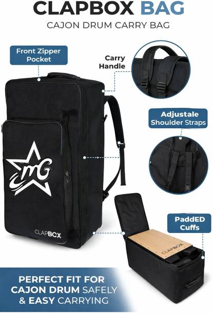 music galaxy CAJON HEAVY PADDED COVER A571 Bongo Drum Bag