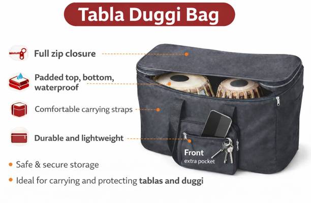 music galaxy 2 IN 1 TABLA DUGGI BAG AZ1 Tabla Bag