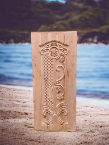 Maawooden MAHOGANY WOODEN SOLID COMPUTER DESIGN DOOR Interior Door