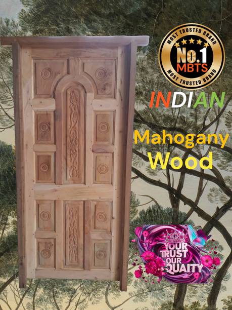 MAA BASHUMATA 12 Panel malaysia sal & mahogany wooden door Interior Door