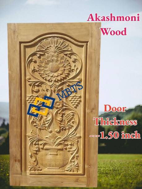 MAA BASHUMATA 1 Panel Akashmoni Interior Door