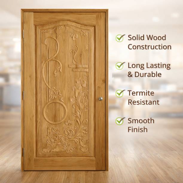 Howrah timber Malaysia Sal & Akashmoni 1 Panel Door Interior Door