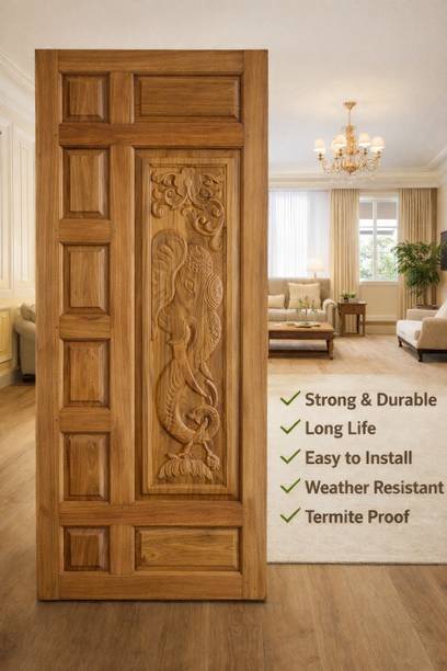 Howrah timber SAL 10 PANEL ELEPHANT DESIGN Interior Door