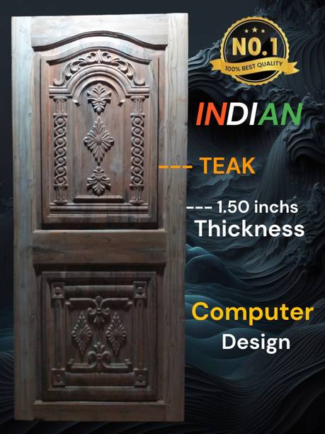 Howrah timber TEAK PANEL DOOR 2 PANEL Interior Door