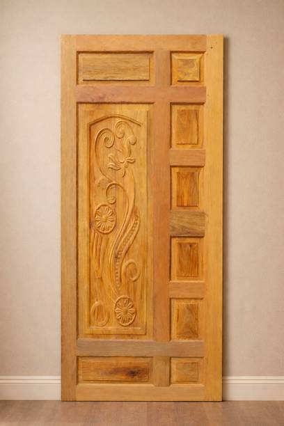 Howrah timber Akashmoni Panel & Malaysia Sal Stucture Interior Door