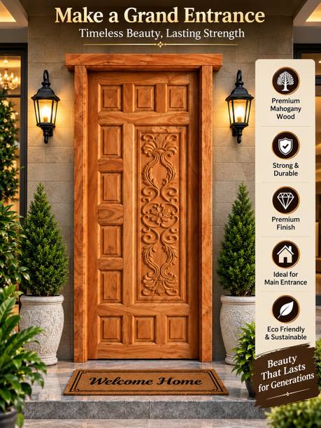 Howrah timber NEEM 12 PANEL Interior Door