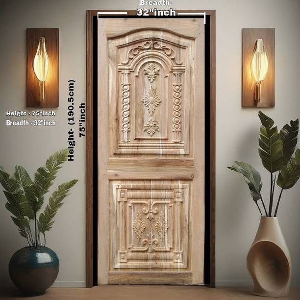 Maawooden MAHOGANY WOODEN 75/32 BORPHI DESIGN Interior Door