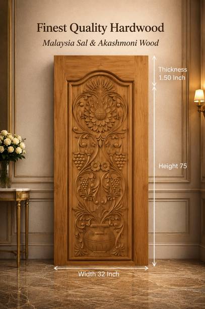 Howrah timber 1 Panel akashmoni Door Interior Door