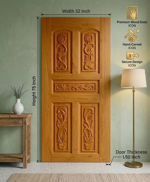 Howrah timber NEW Akashmoni 5Panel Interior Door