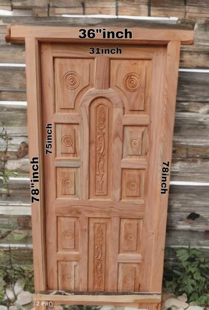 Maawooden NEEM WOOD 12 PANEL HAND MADE DOOR Interior Door