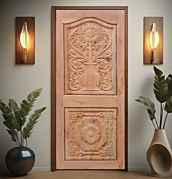 Maawooden MAHOGANY (75×31.50) SEASON WOODEN COMPUTER DESIGN Interior Door
