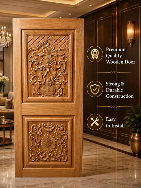 Howrah timber AKASHMONI 2PANEL FLOWER Interior Door