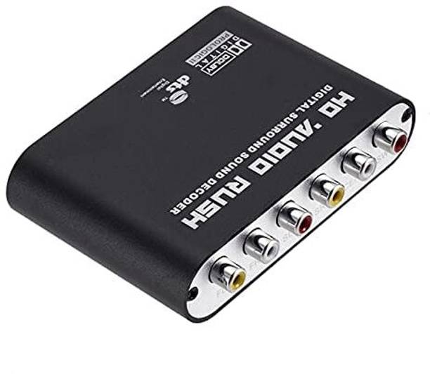 RyzCare  TV-out Cable 5.1 HD Audio Rush Digital Sound Decoder Converter Media Streaming Device