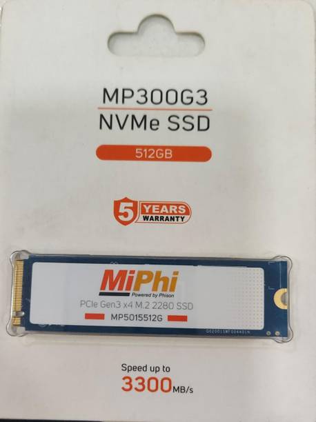 MIPHI nvme 512 GB All in One PC's, Desktop, Laptop Blac...