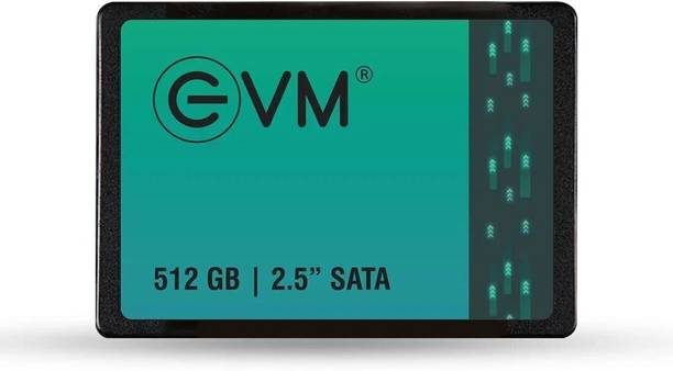 EVM EVM25 512 GB All in One PC's, Desktop, Laptop Black SATA Internal Solid State Drive (SSD) (EVM25/512GB)