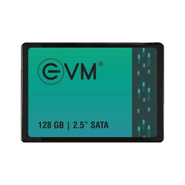 EVM EVM25 128 GB All in One PC's, Desktop, Laptop Black SATA Internal Solid State Drive (SSD) (EVM25/128GB)