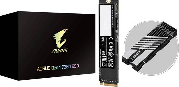 GIGABYTE 7300 1 TB Desktop, Laptop, All in One PC's, Servers Black PCIe NVMe Internal Solid State Drive (SSD) (AG4731TB)