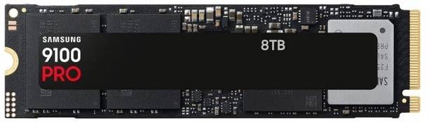 Samsung 9100 Pro 8 TB Desktop Black PCIe NVMe Internal Solid State Drive (SSD) (MZ-VAP8T0BW)