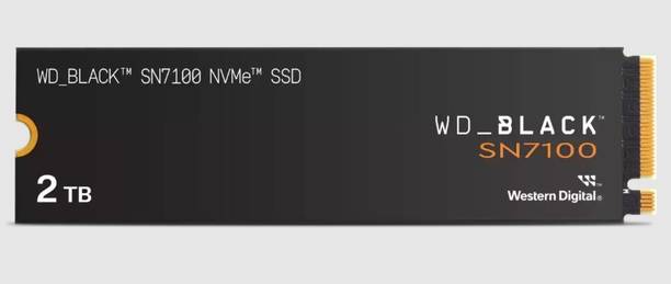 WD Black SN7100 NVMe 2 TB Desktop Black PCIe NVMe Inter...