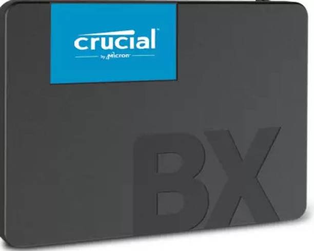Crucial BX500 3D NAND 2.5-inch 500 GB Desktop, Laptop Internal Solid State Drive (SSD) (BX500)