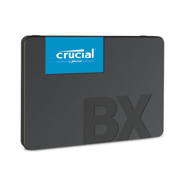 Crucial BX500 3D NAND 2.5-inch 500 GB Desktop, Laptop Black SATA Internal Solid State Drive (SSD) (CT500BX500SSD1)