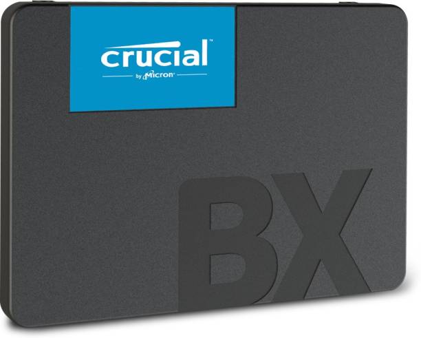 Crucial BX500 3D NAND 2.5-inch 500 GB Desktop, Laptop Internal Solid State Drive (SSD) (CT500BX500SSD1)