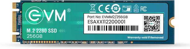 EVM M.2 (2280) SATA 256 GB All in One PC's, Desktop, Laptop Black M.2 Internal Solid State Drive (SSD) (EVMM2/256GB)