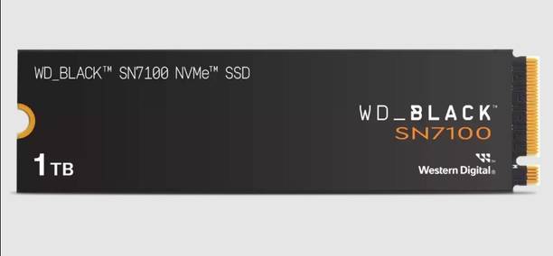 WD Black SN7100 NVMe 1 TB Desktop Black PCIe NVMe Inter...