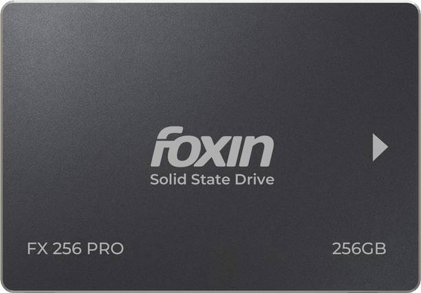 Foxin Pro 256 GB Laptop, Desktop Black SATA III Internal Solid State Drive (SSD) (FX 256 PRO)