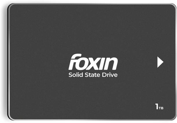 Foxin Fx 1TB Pro 1 TB All in One PC's Black SATA III Internal Solid State Drive (SSD) (FX 1 TB PRO SSD with TLC 3D NAND Technology, 2.5 Inch SATA III)