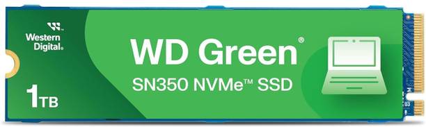 WD SN 1 TB Laptop, Desktop Green PCIe NVMe Internal Sol...